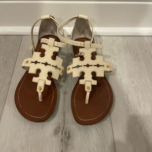 Beautiful Size 9 Tory Burch Sandals with Ankle Strap.